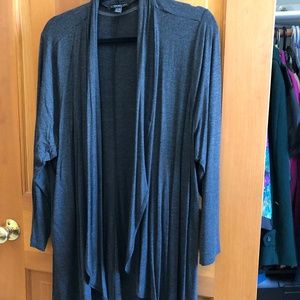 Dark Gray Sweater Wrap